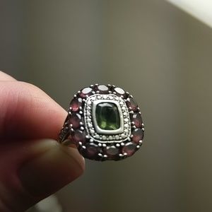 Most beautiful watermelon Tourmaline ring.